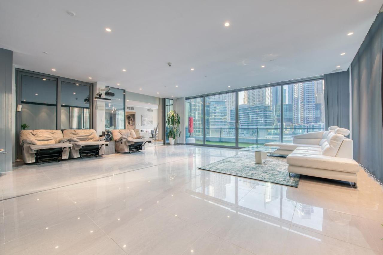 Maison Privee - Big, Bright, Luxury Marina Views Apt Next To Beach Dubai Eksteriør billede