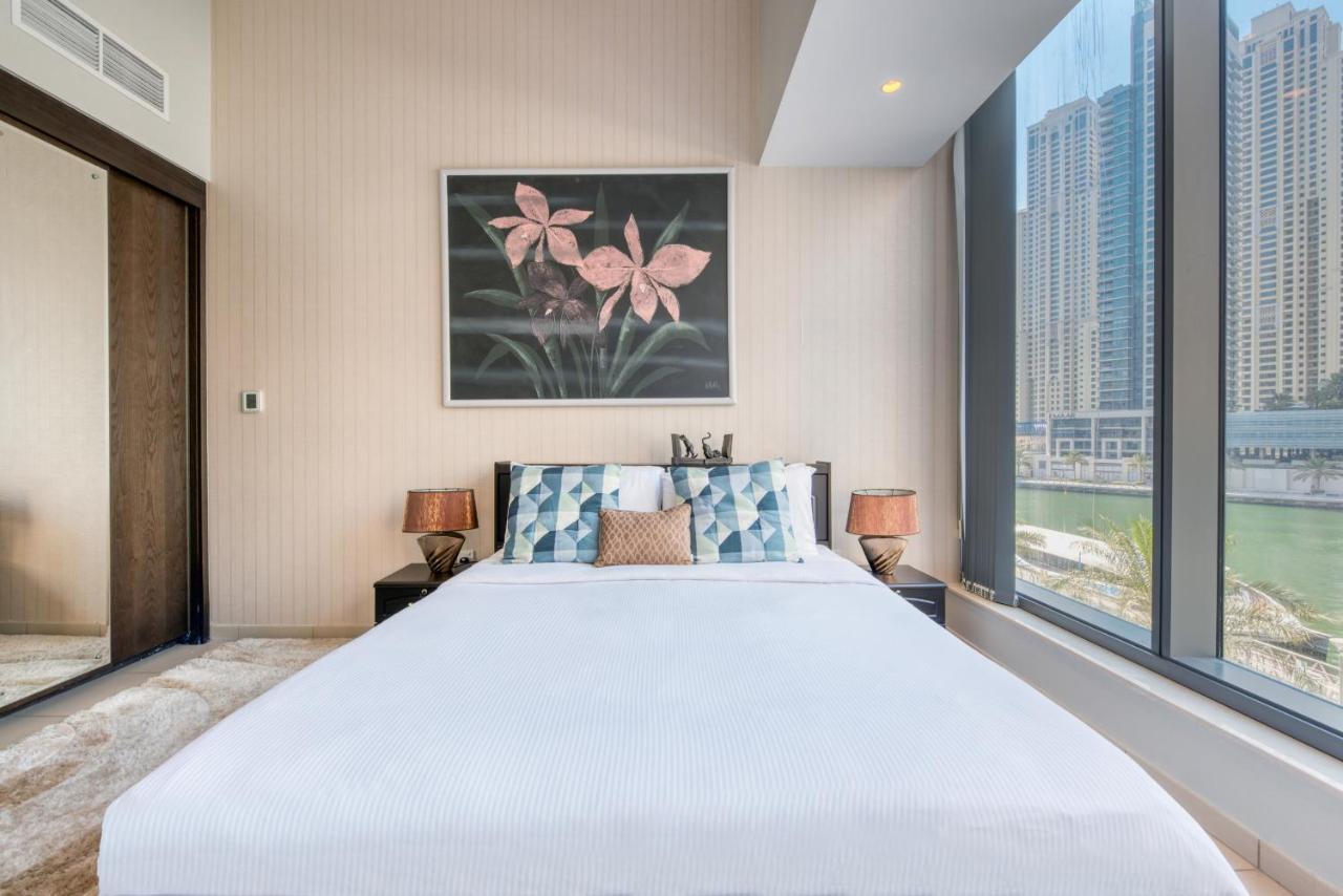 Maison Privee - Big, Bright, Luxury Marina Views Apt Next To Beach Dubai Eksteriør billede