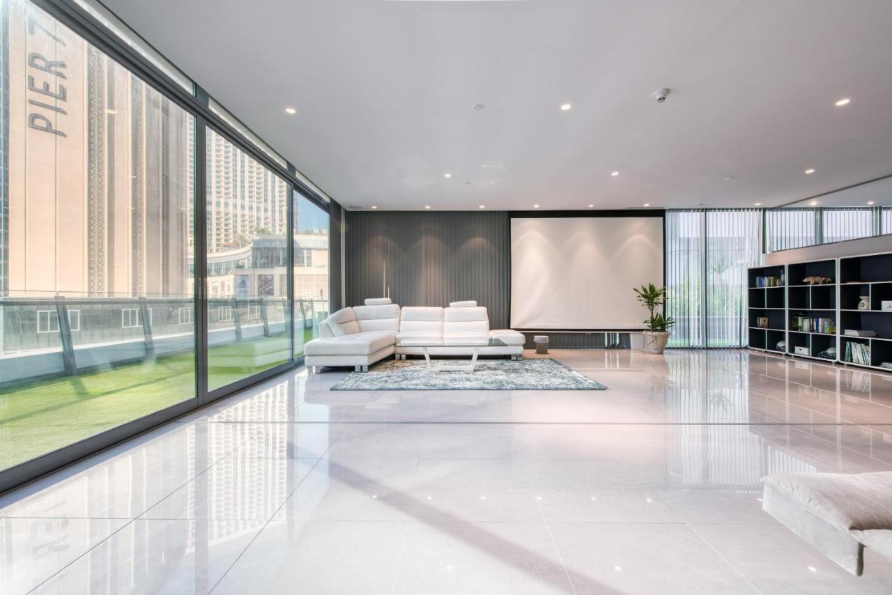 Maison Privee - Big, Bright, Luxury Marina Views Apt Next To Beach Dubai Eksteriør billede