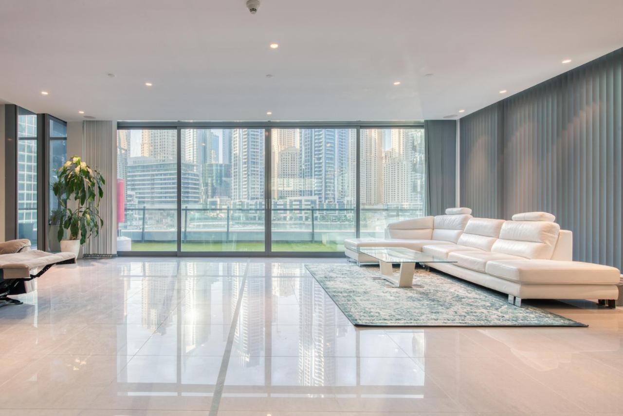 Maison Privee - Big, Bright, Luxury Marina Views Apt Next To Beach Dubai Eksteriør billede