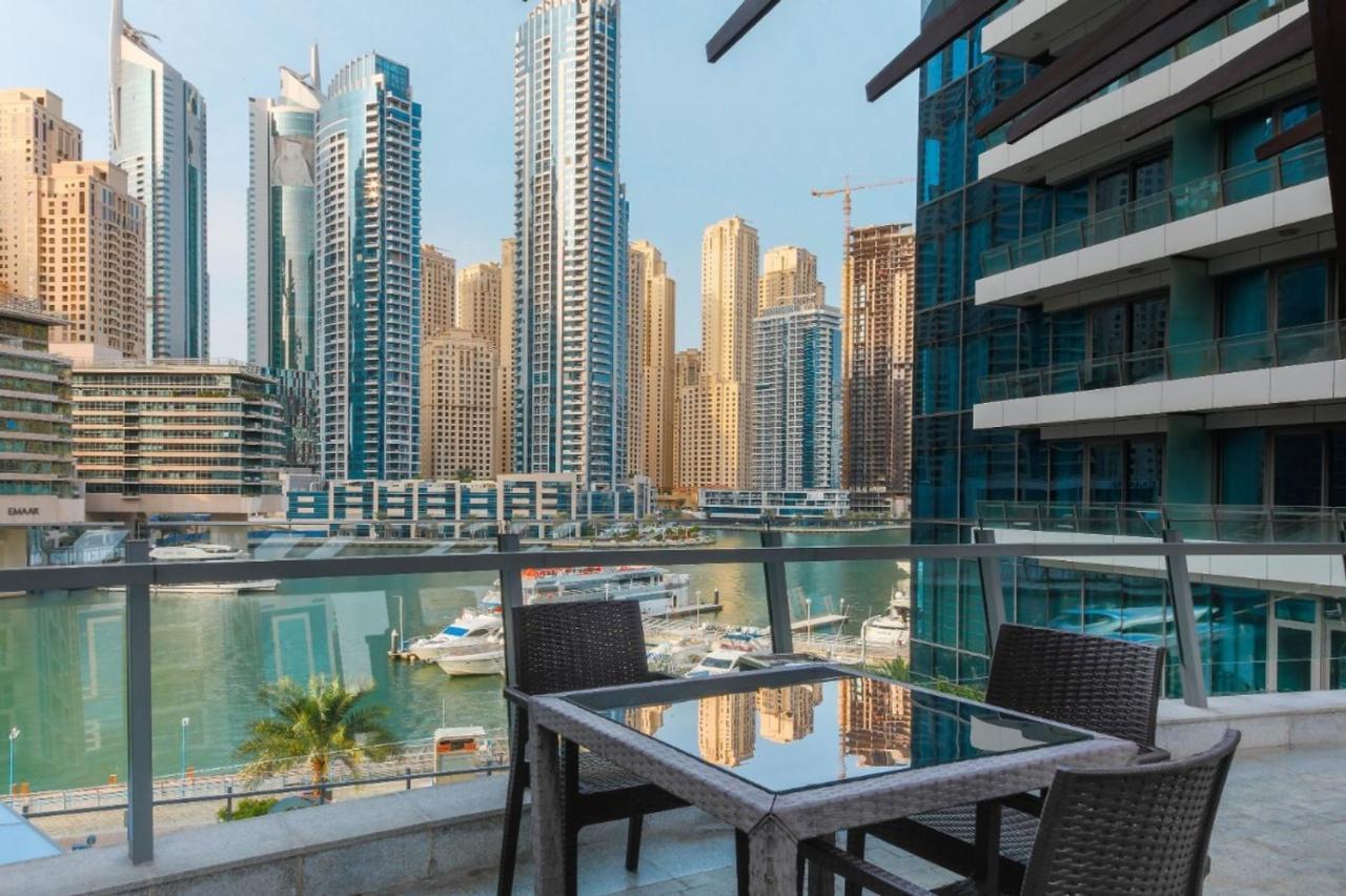 Maison Privee - Big, Bright, Luxury Marina Views Apt Next To Beach Dubai Eksteriør billede