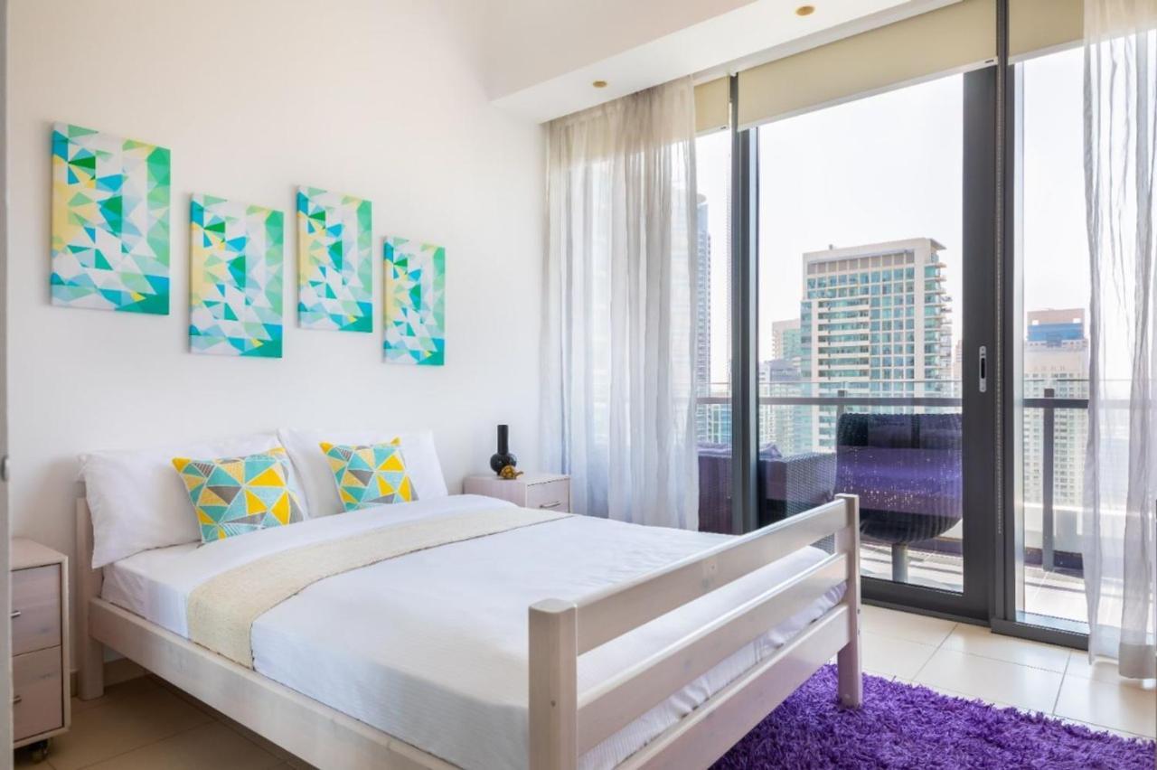 Maison Privee - Big, Bright, Luxury Marina Views Apt Next To Beach Dubai Eksteriør billede