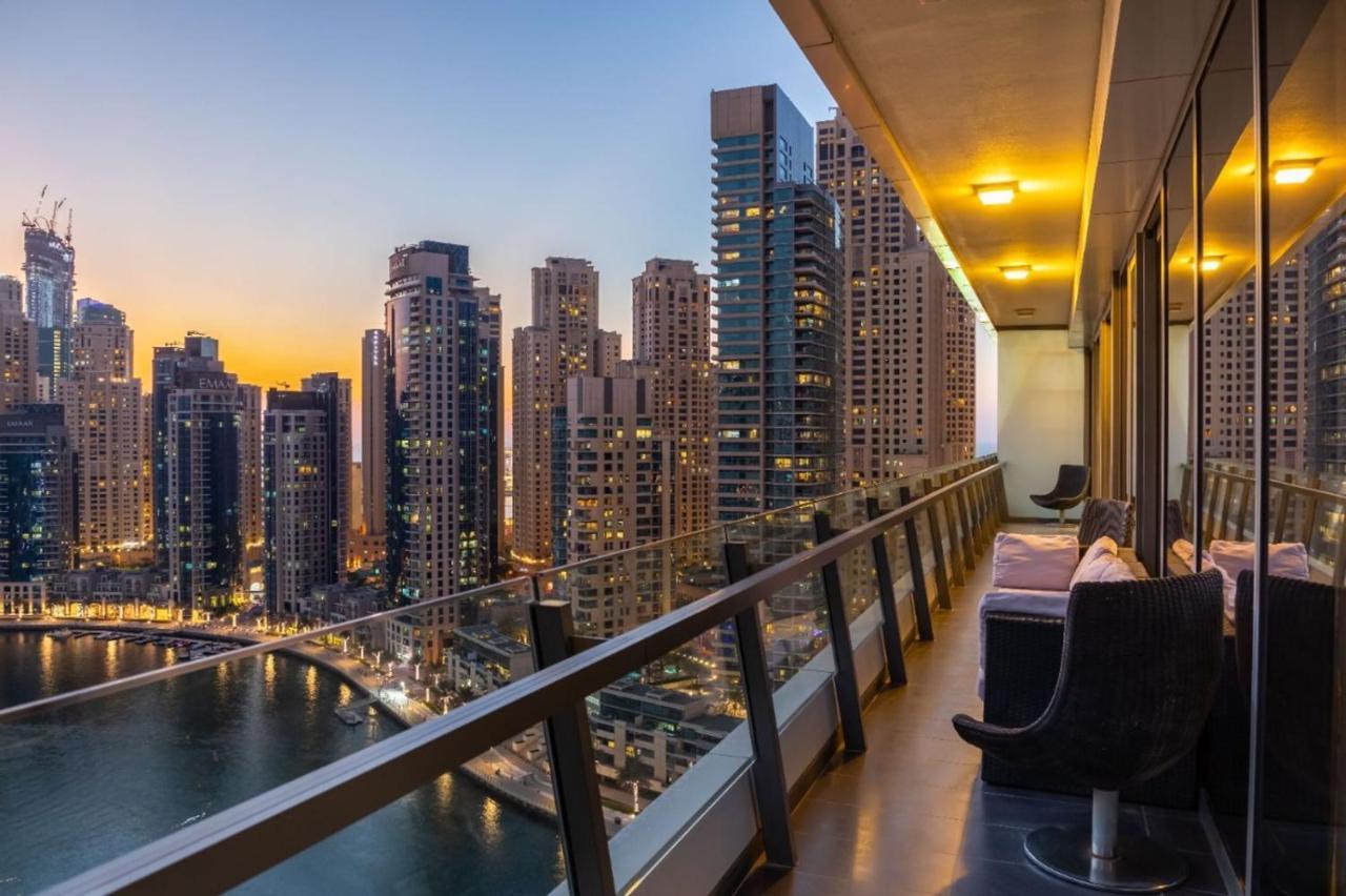 Maison Privee - Big, Bright, Luxury Marina Views Apt Next To Beach Dubai Eksteriør billede