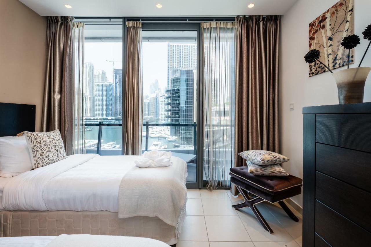 Maison Privee - Big, Bright, Luxury Marina Views Apt Next To Beach Dubai Eksteriør billede