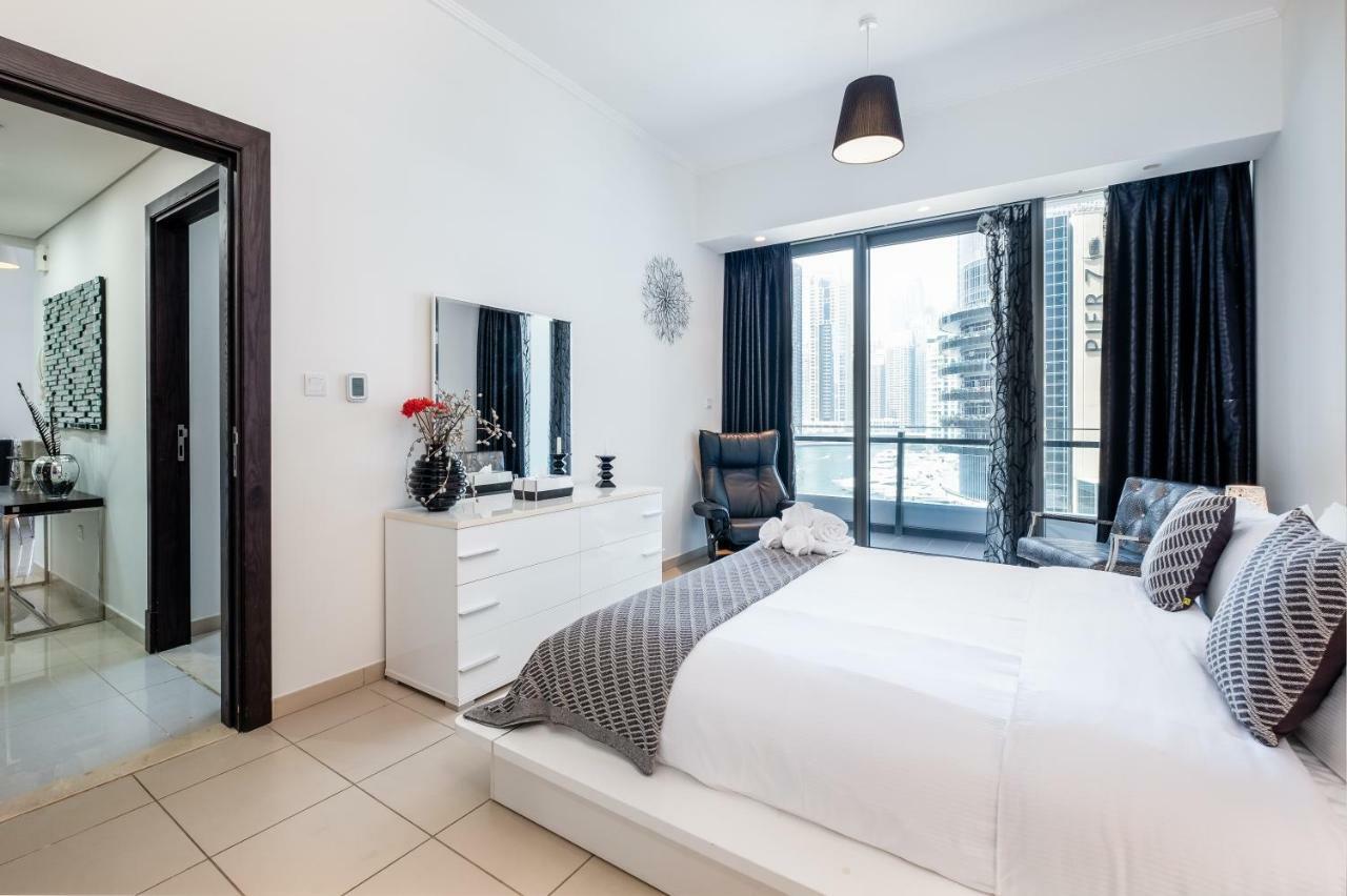 Maison Privee - Big, Bright, Luxury Marina Views Apt Next To Beach Dubai Eksteriør billede