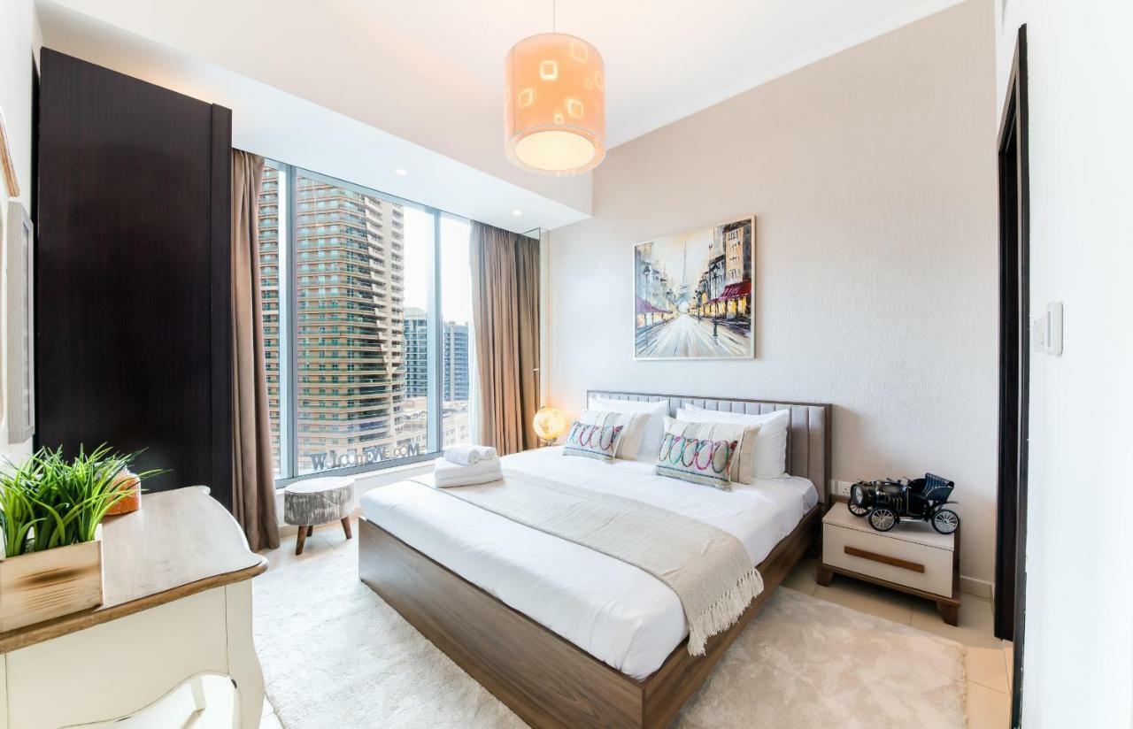 Maison Privee - Big, Bright, Luxury Marina Views Apt Next To Beach Dubai Eksteriør billede