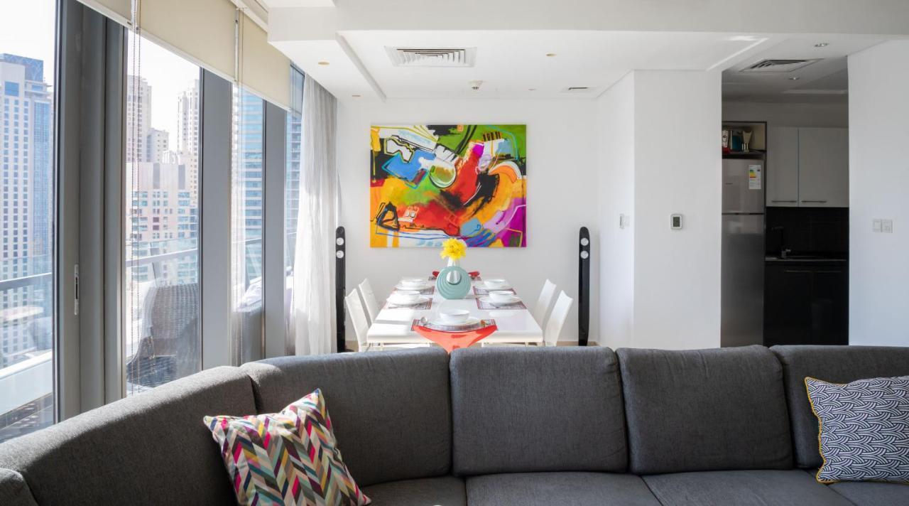 Maison Privee - Big, Bright, Luxury Marina Views Apt Next To Beach Dubai Eksteriør billede